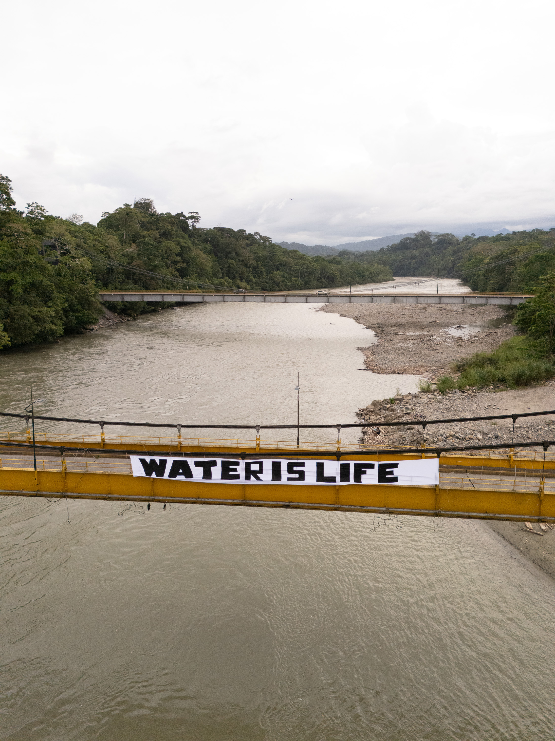 Pueblos indígenas de la Amazonía ecuatoriana alzan la voz contra la devastación minera en el marco del XII FOSPA
